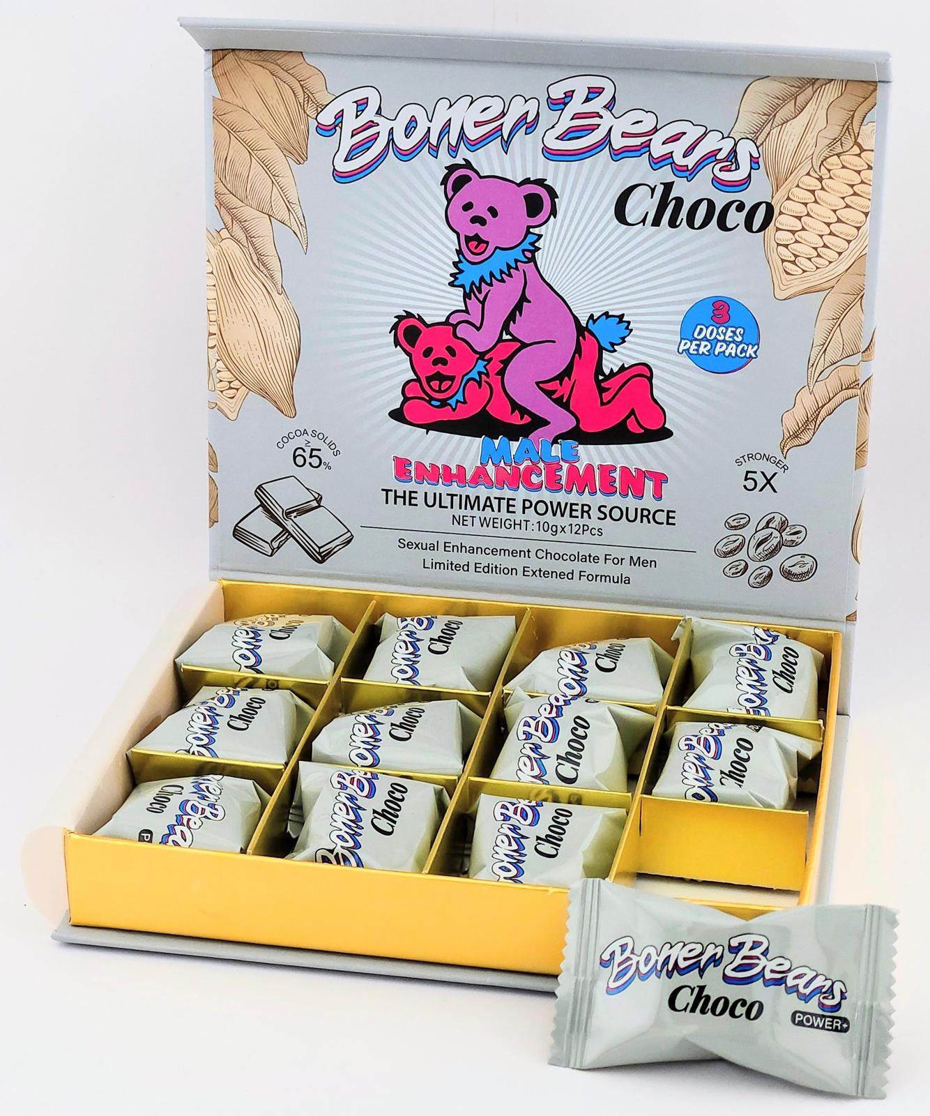Boner Bears - Choco 1 Boner Bears - Boner Bears Male Enhancement Gummies