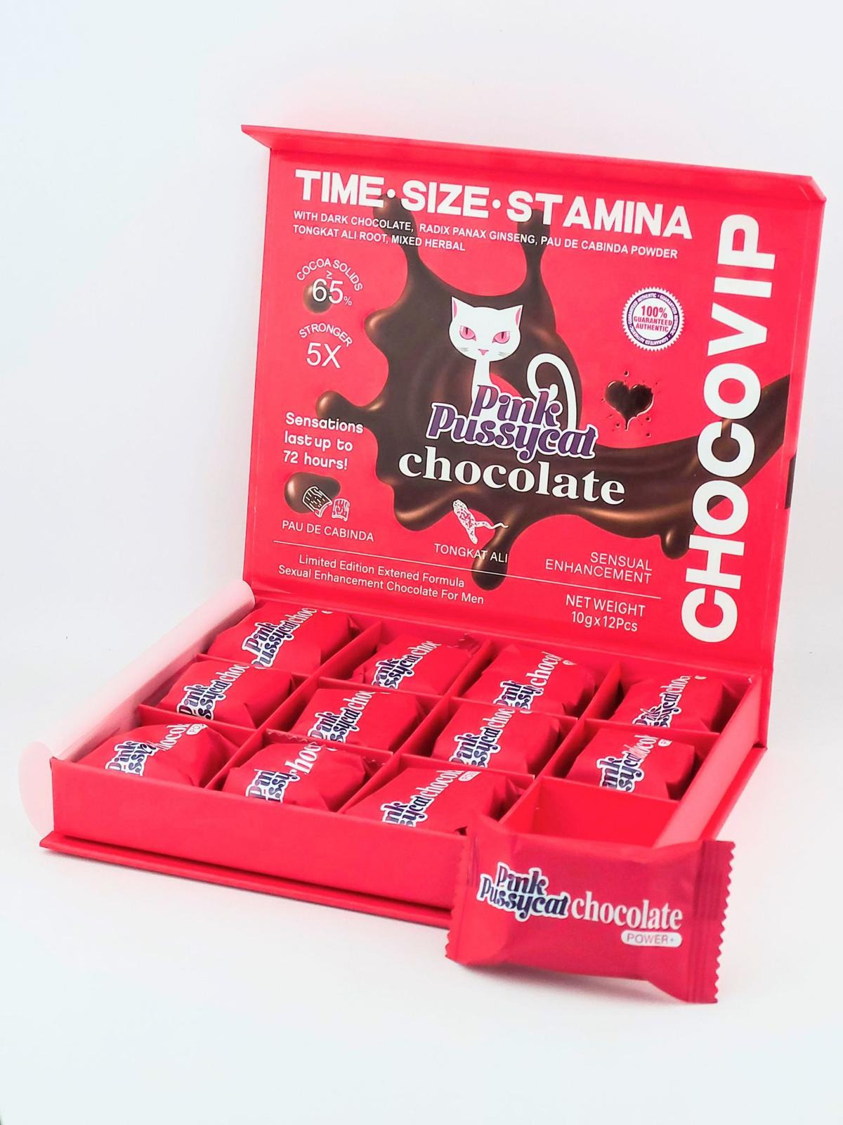 Pink-Choco VIP Pussycat Chocolate for Women 1 Pink-Choco VIP Pussycat Chocolate for Women