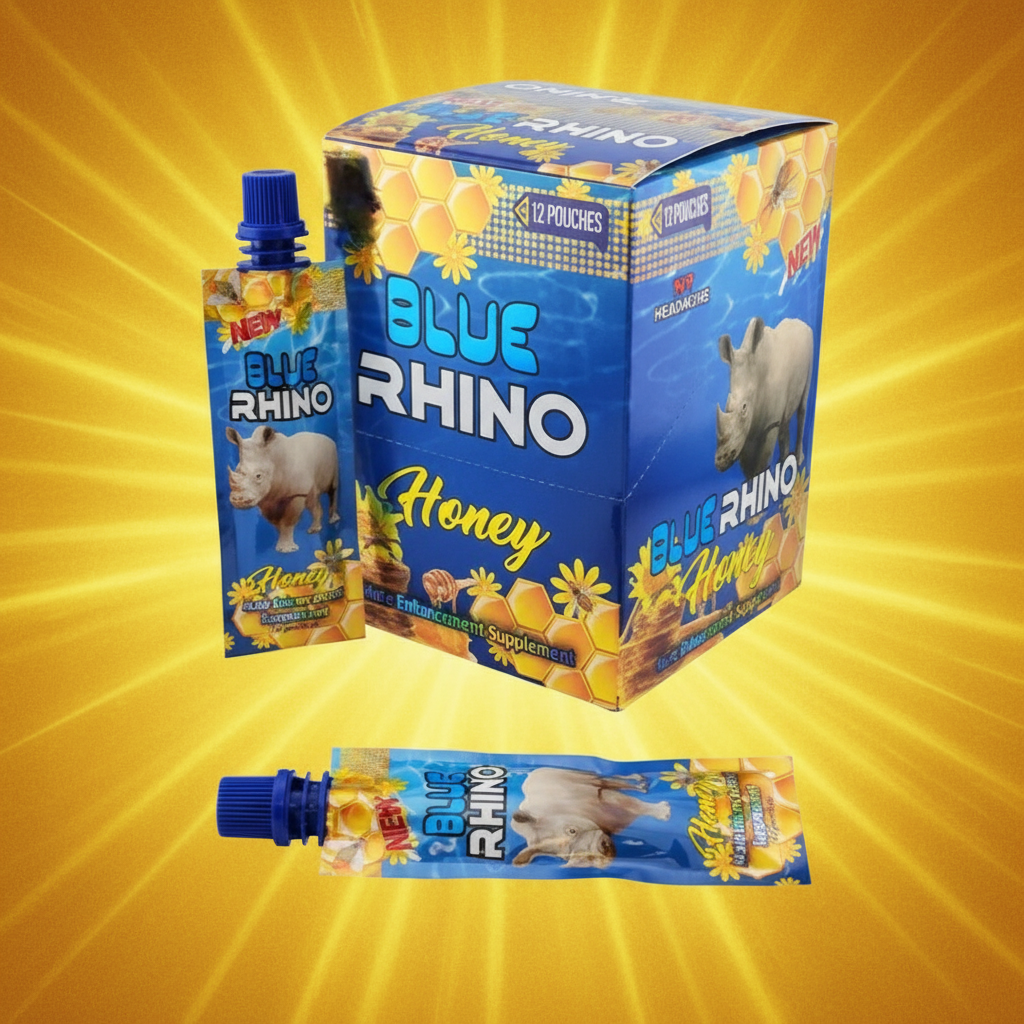 Blue Rhino Honey 12 Pouches 1 Blue-Rhino-Honey