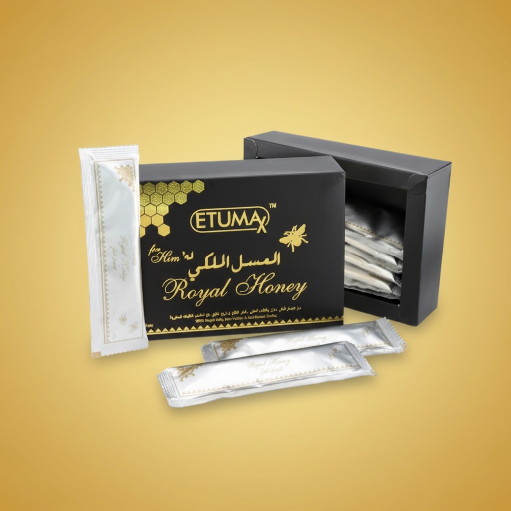 Etumax Royal Honey VIP - Premium Royal Honey For Men (12 Sachets) 1 Etumax-Royal-Honey-VIP