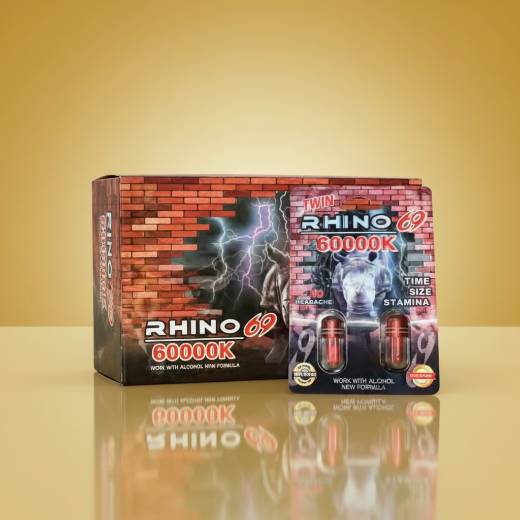 Rhino 69 Pills (2 Capsule) (60000K) 1 Rhino-69-Pills