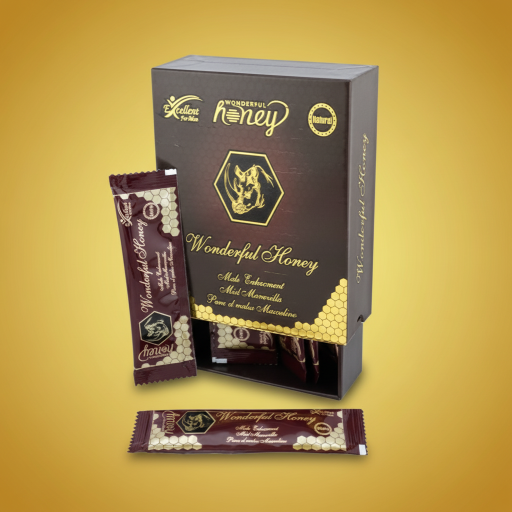 Wonderful Honey – Premium Herbal Honey Sachets (12 sachets) 1 Wonderful-Honey